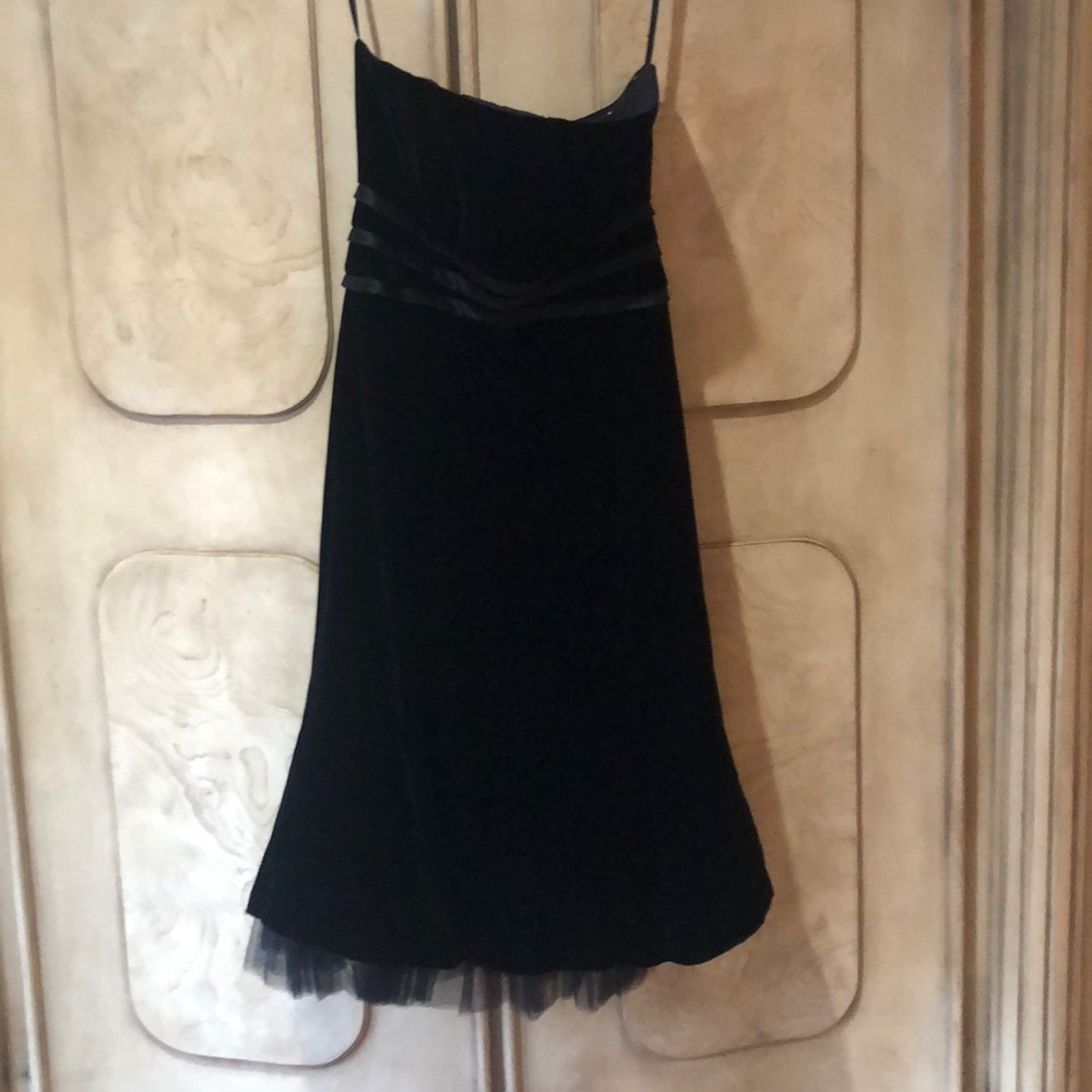 Velvet Black Dress